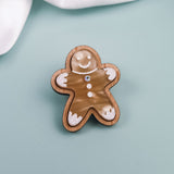 Gingerbread Man Pin - DORUZOVA
